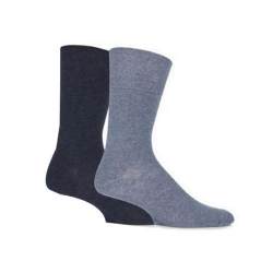Mens gray and Blue  socks
