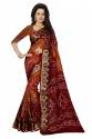 Bandhani Printed Bhagalpuri Saree thumb 3
