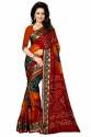 Bandhani Printed Bhagalpuri Saree thumb 6