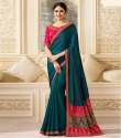 KFP - Fancy Georgette Saree thumb 12