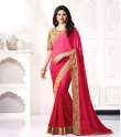 KFP - Fancy Georgette Saree thumb 6