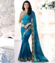 KFP - Fancy Georgette Saree thumb 7