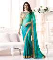 KFP - Fancy Georgette Saree thumb 9