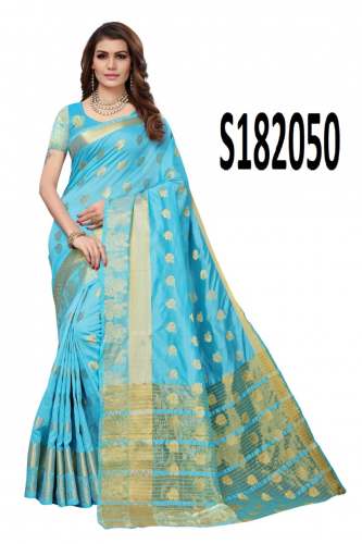 Nylone Jacquard Saree