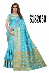 Nylone Jacquard Saree