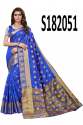 Nylone Jacquard Saree thumb 8