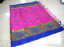 Printed Jhalar Saree thumb 5