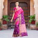 shaded-pink-purple-colored-banarasi-silk-saree-