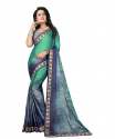 Women's Georgette Chiffon Saree thumb 1