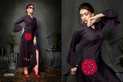 designer rayon kurti