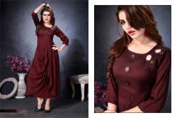 designer rayon kurtis