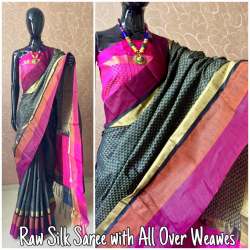 Khadi Cotton Silk Saree