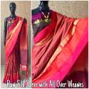 Khadi Cotton Silk Saree thumb 3