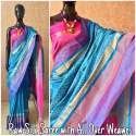 Khadi Cotton Silk Saree thumb 6