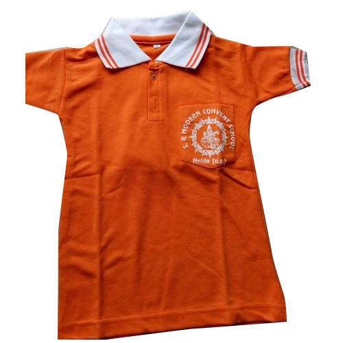 Collar Neck School T-Shirt