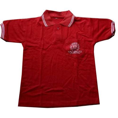 Half Sleeves School T-Shirt by Soni Enterprises