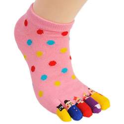 Five Finger Ankle Socks