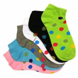 Ladies Printed Ankle Socks