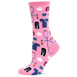 Ladies Cotton Lycra Socks