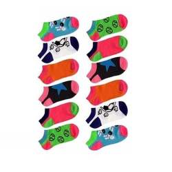 Ladies Low Cut Ankle Crew Socks