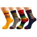 Mens Color Stripes Socks