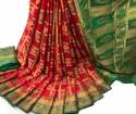 Beautiful Patola Silk Banarasi Sarees thumb 3