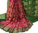 Beautiful Patola Silk Banarasi Sarees thumb 5