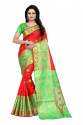 Fancy Cotton Silk Saree thumb 4