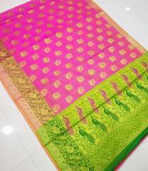 Paithani Style Banarasi Silk Saree