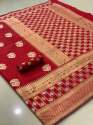 Two Tone Banarasi Silk Sarees thumb 2