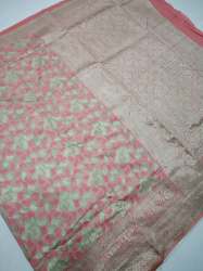 Women Tussar Cotton Silk Sarees