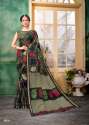 Zari chex Cotton saree thumb 7