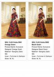 designer fancy gown