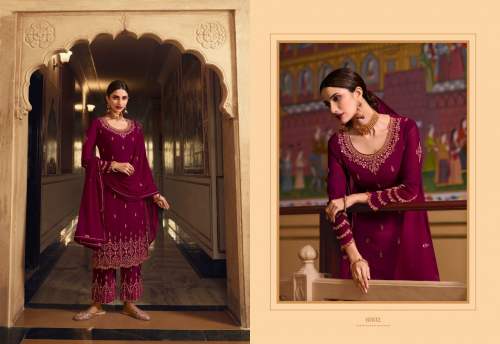 Fancy Heavy Georgette Embroidery Suit by S b fashion
