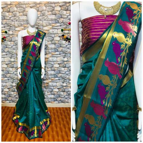 New Collection Kanjivaram Silk Saree by S b fashion