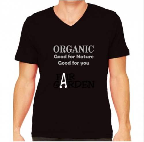 Men Cotton V-Neck T-shirts