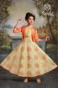 Party wear Jacket Style kids Girls Gown 