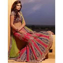 Party Wear Embroidered Lehenga