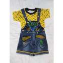 designer funky dungaree