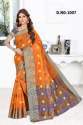Buti work silk saree