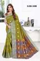 Buti work silk saree thumb 2