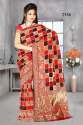 checks-printed-silk-saree