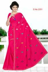 colourfull boota designer saree