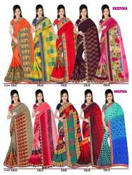 Printed saree - Deepika