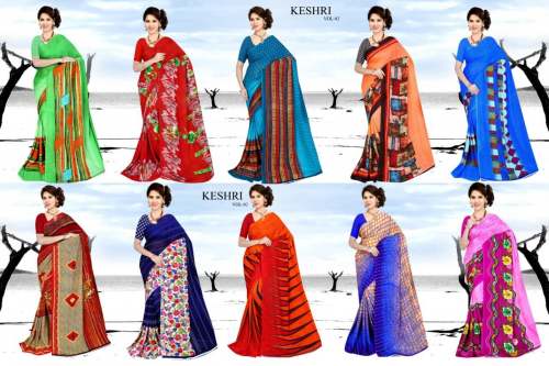 LADIES Printed saree