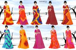 Printed saree - savariya 