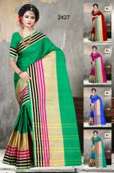 printed silk saree