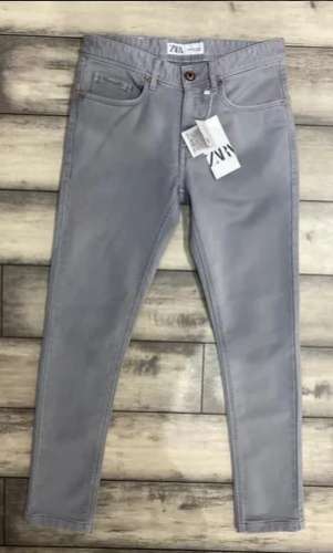 Men Knitted Denim Chinos 