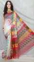 Cotton Silk Dhakai Jamdani Handloom Saree thumb 6