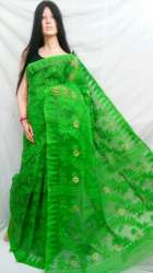 Festive Wear Pure Jamdani Saree by Sanghamitra